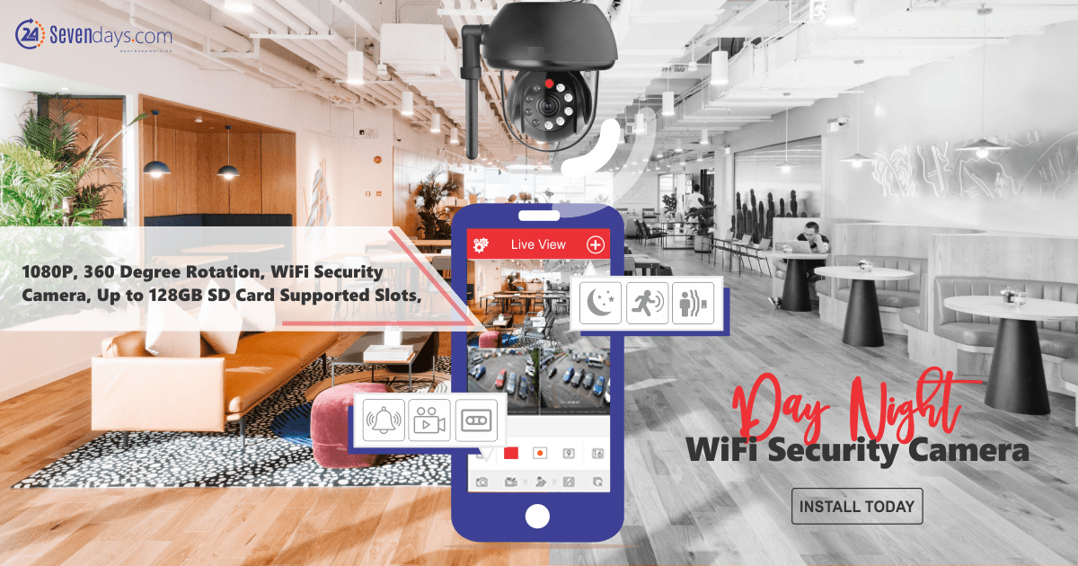 WiFi Security Camera | Home and Office Security Camera