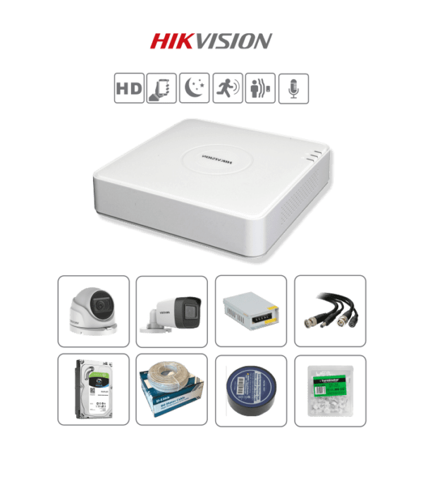 Hikvision cctv security camera setup